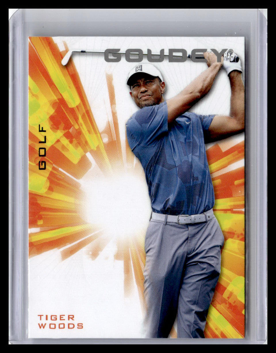 2021 Goodwin Champions Tiger Woods Goudey #G25