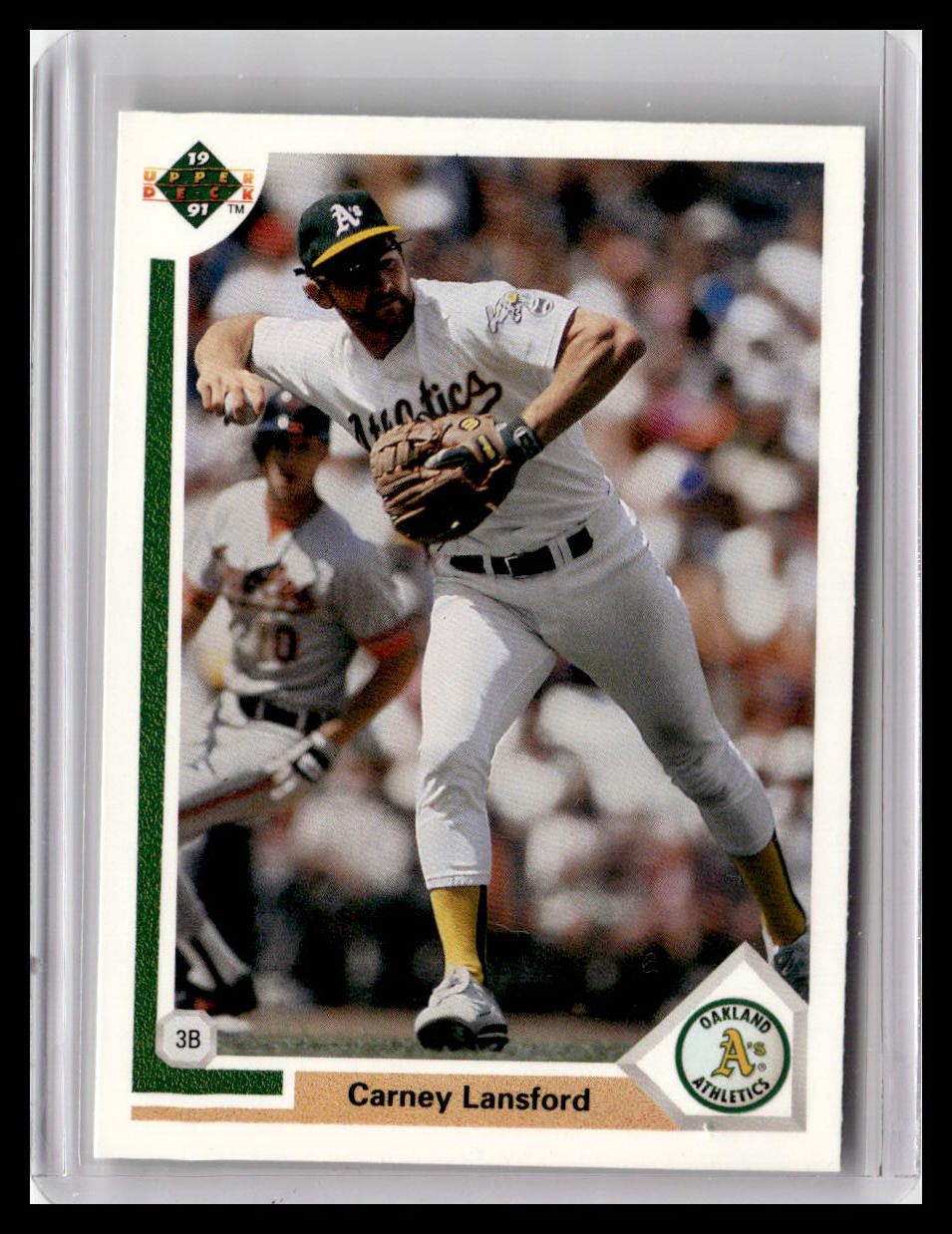1991 Upper Deck Carney Lansford #194