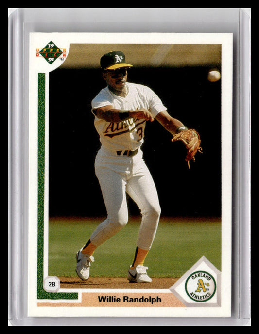 1991 Upper Deck Willie Randolph #421