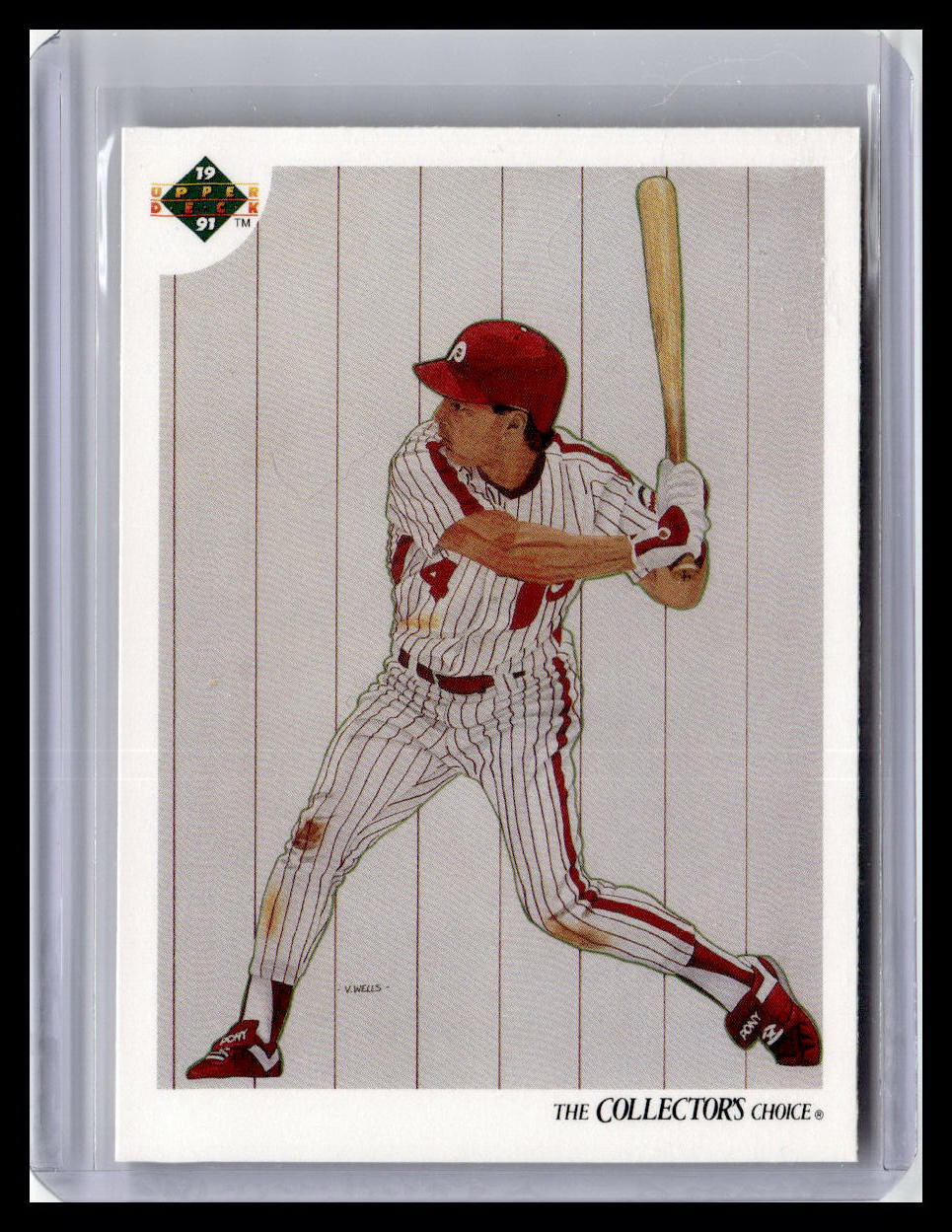 1991 Upper Deck Lenny Dykstra Collector's Choice #97