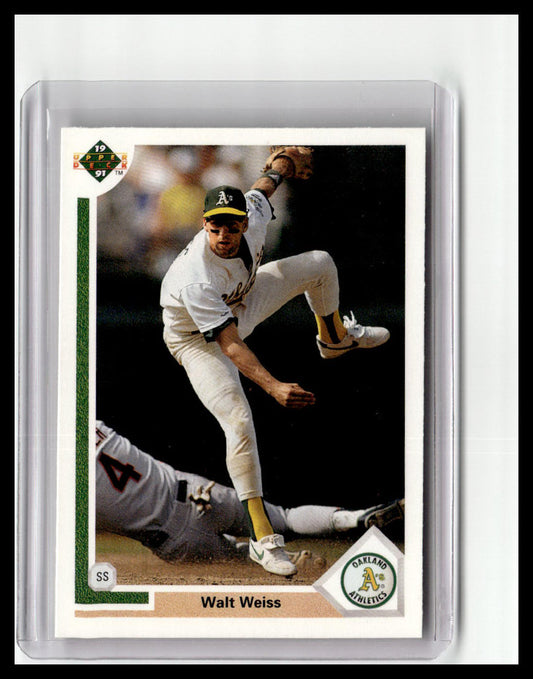1991 Upper Deck Walt Weiss #192