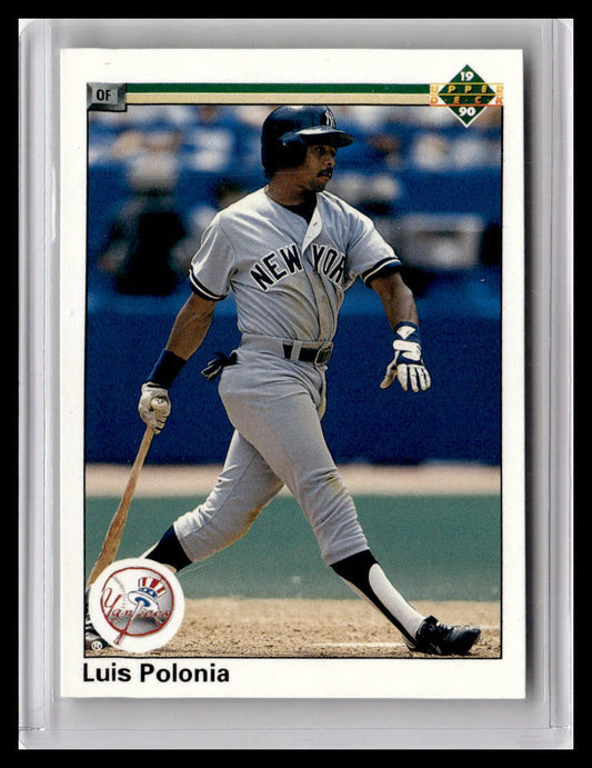1990 Upper Deck Luis Polonia #316