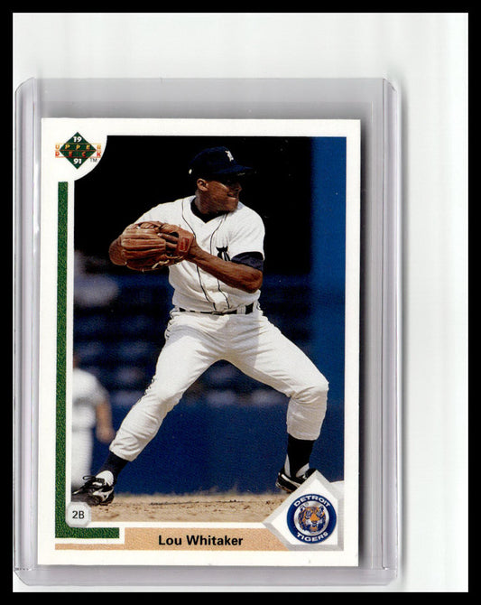 1991 Upper Deck Lou Whitaker #367