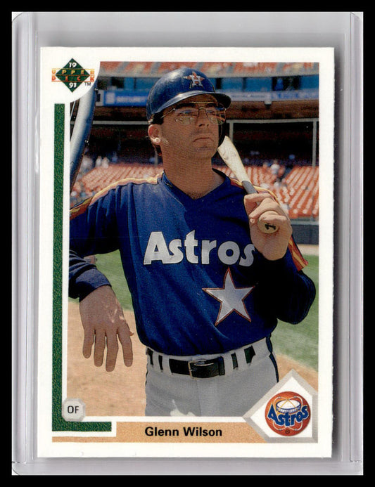 1991 Upper Deck Glenn Wilson #515