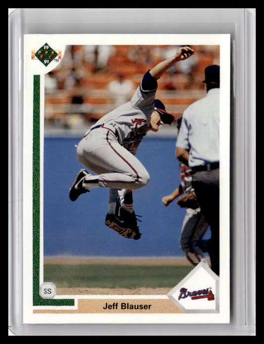 1991 Upper Deck Jeff Blauser #382