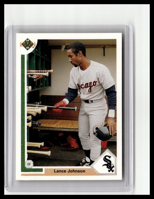 1991 Upper Deck Lance Johnson #248