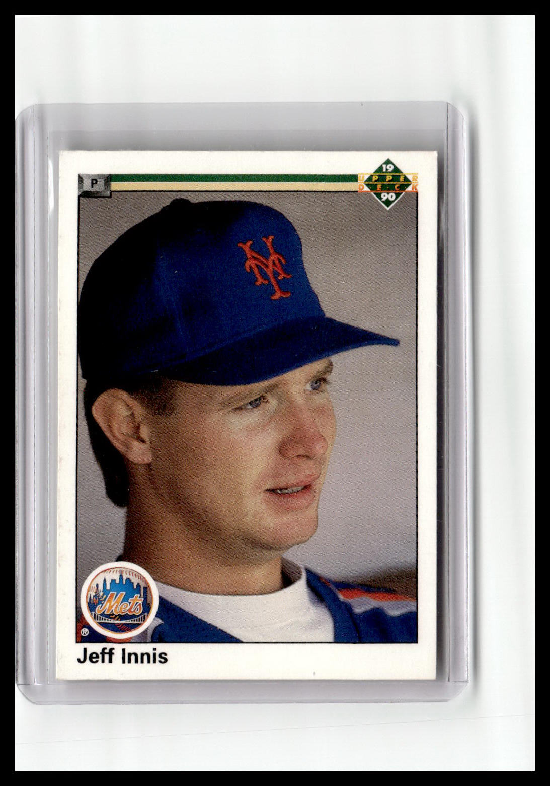 1990 Upper Deck Jeff Innis #562 (Error Version)