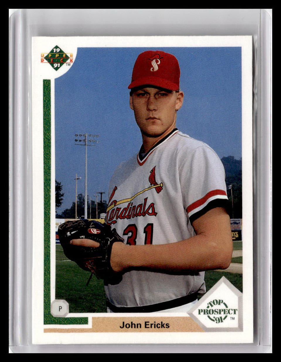 1991 Upper Deck John Ericks Top Prospect #57