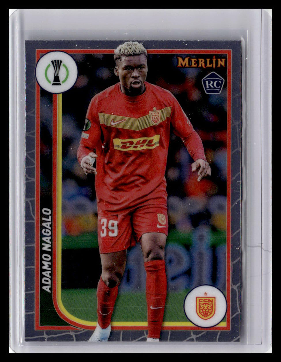 2023-24 Merlin UEFA Club Competitions #51 Adamo Nagalo (RC)