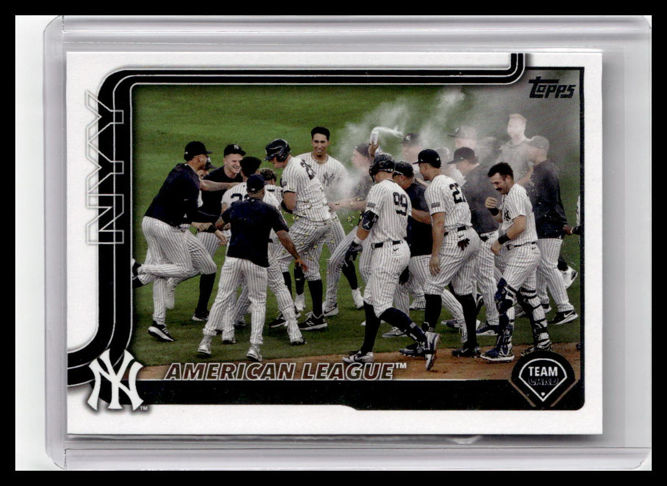 2025 Topps #123 American League East - New York Yankees