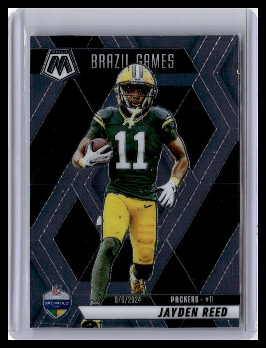 2025 Panini Mosaic Jayden Reed Brazil Games #264