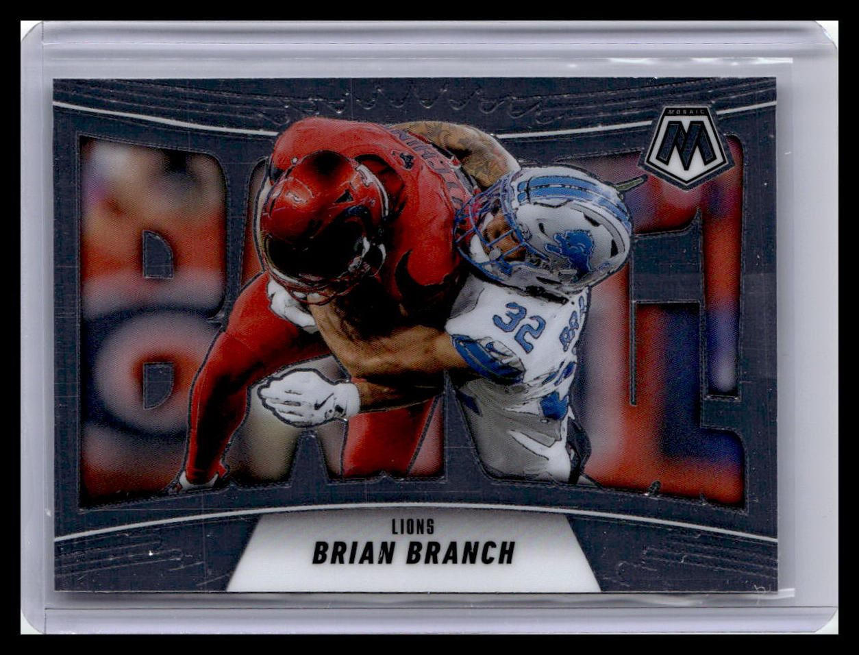 2025 Panini Mosaic Brian Branch Bang! #13