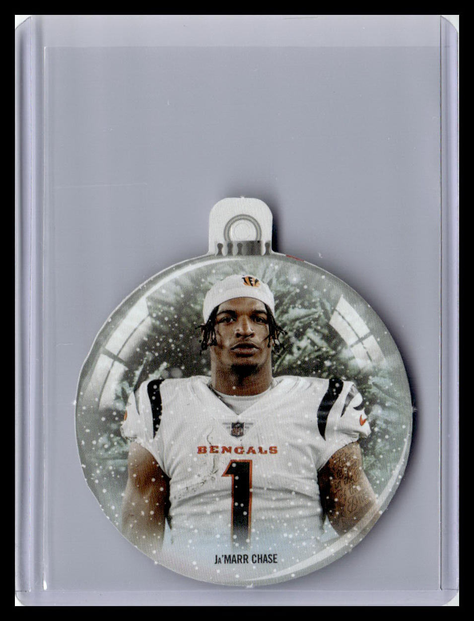 2025 Panini Mosaic Player Ornament Card Ja'Marr Chase