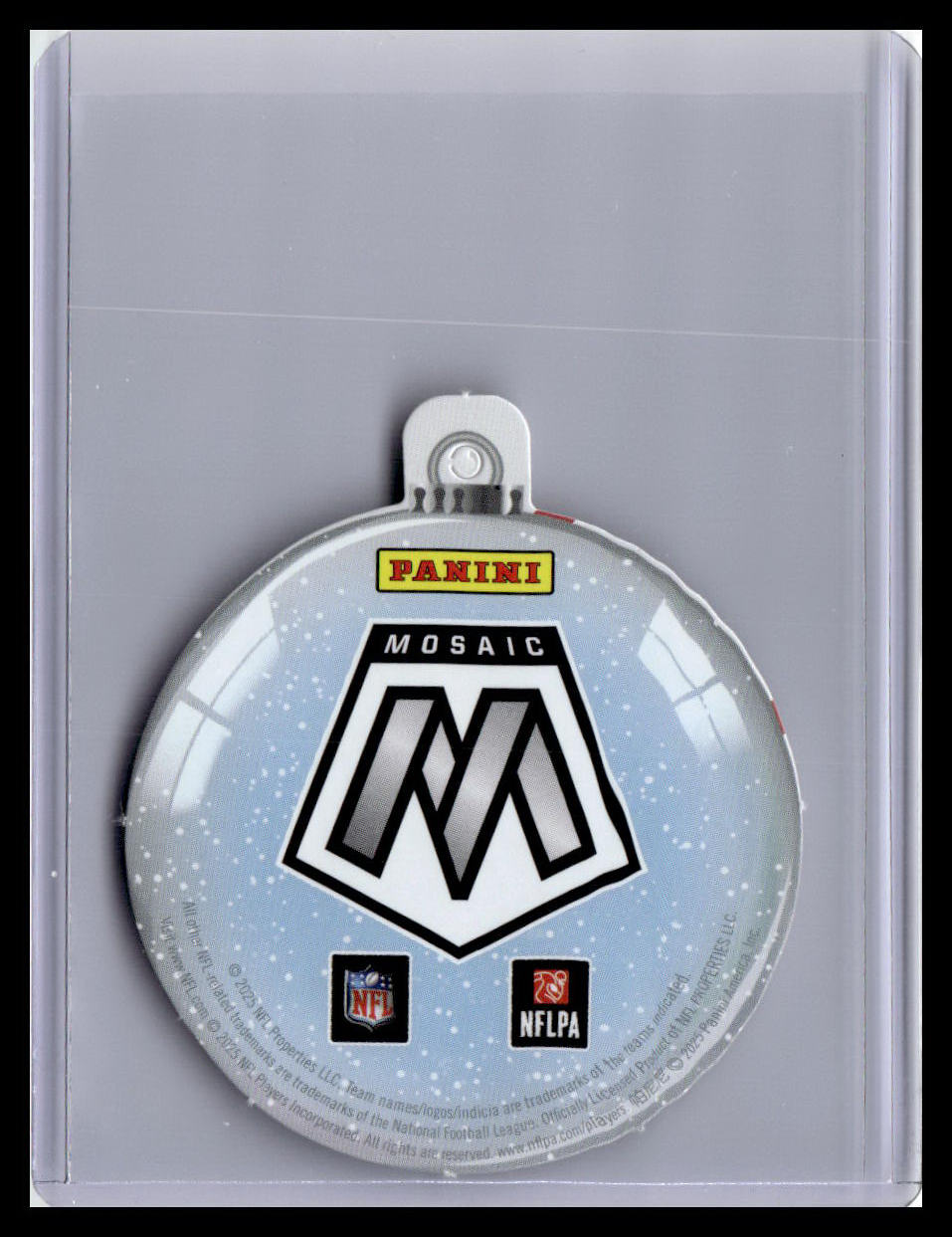 2025 Panini Mosaic Player Ornament Card Ja'Marr Chase