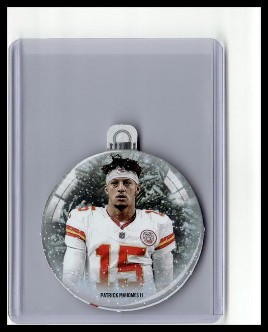 2025 Panini Mosaic Player Ornament Card Patrick Mahomes
