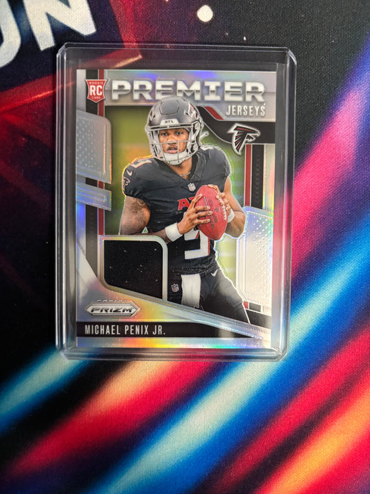 2024 Panini Prizm Michael Penix Jr. Premier Jersey RC #PJ-MPJ