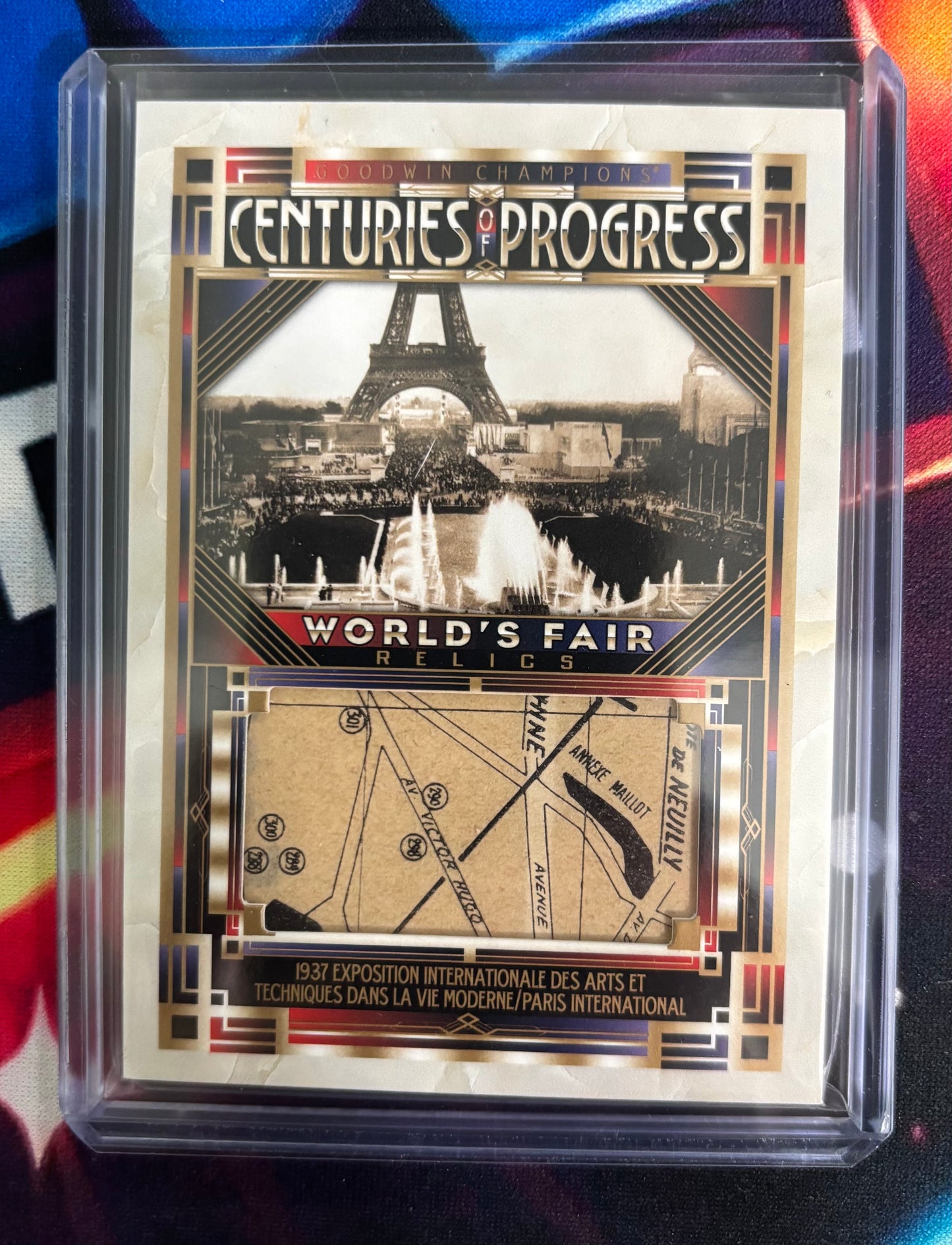 2021 Goodwin Champions World's Fair Relic Centuries of Progress #WF-6
