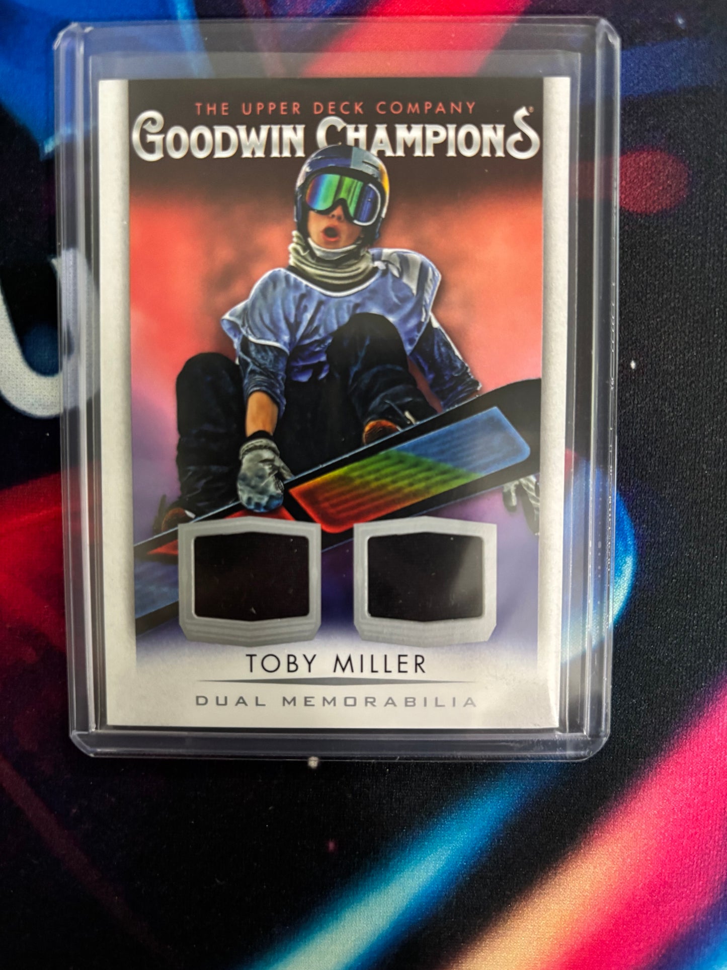 2021 Goodwin Champions Toby Miller Dual Memorabilia #M2-TM