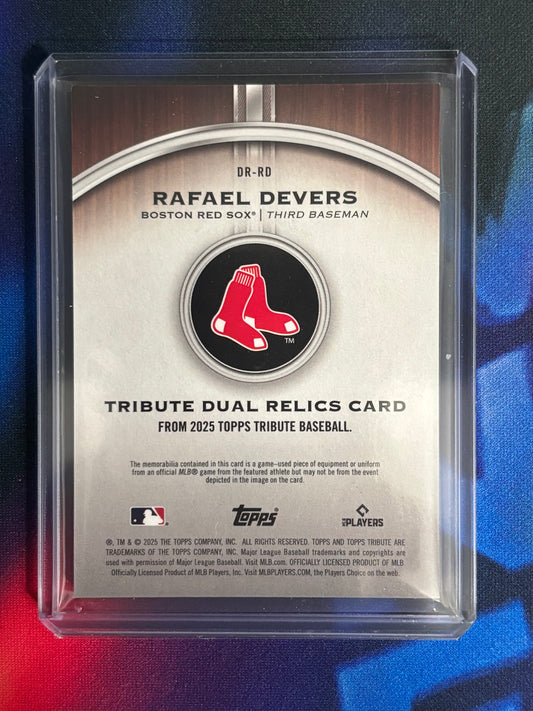 2025 Topps Relics Rafael Devers Boston Red Sox