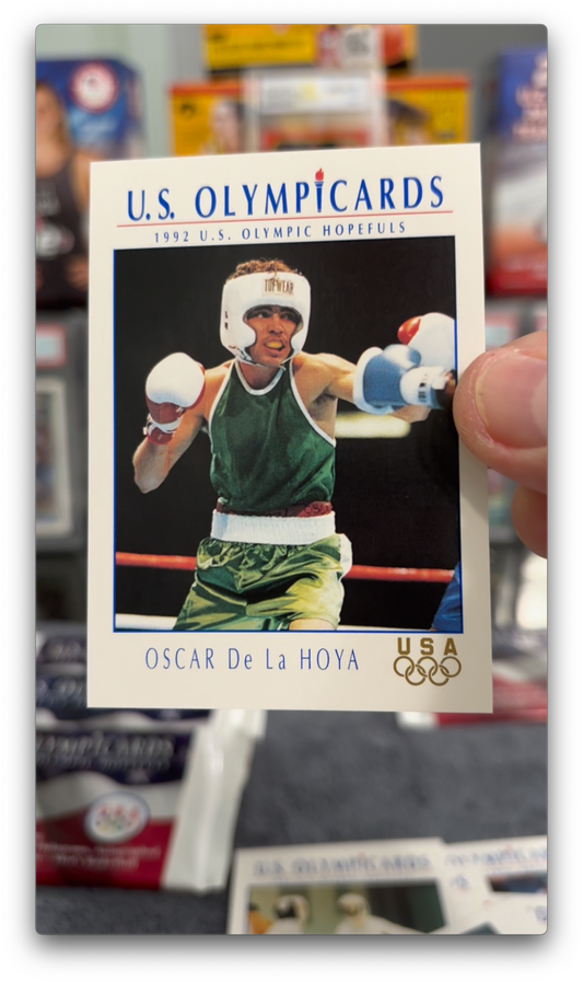 1992 Impel U.S. Olympicards - #23 Oscar De La Hoya